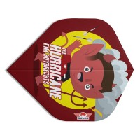 Masquedardos Plumas Bulls Darts Jogador 100 Kim Huybrechts Cartoon Standard 50884