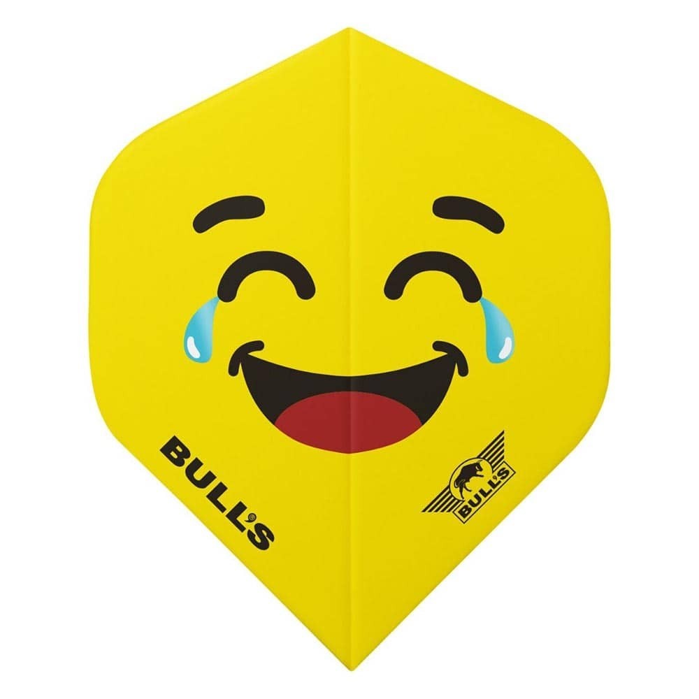 Masquedardos Plumas Bulls Darts Série Smiley 100 Laugh Crying Standard 50889