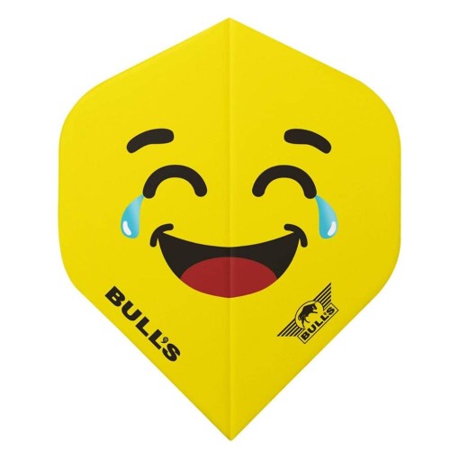 Masquedardos Plumas Bulls Darts Smiley 100 Laugh Crying Standard  50889