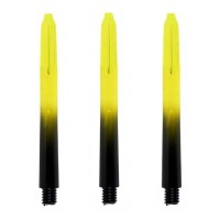 Masquedardos Shafts Vignette Duo Tone Court 38mm Noir Jaune 009737-01b1