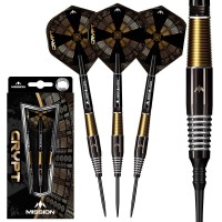 Masquedardos Dart Mission Crypt M2 Black and Gold Pvd 90% 23gr M001084