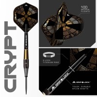 Masquedardos Dardo Mission Crypt M2 Black & Gold Pvd 90% 23gr M001084