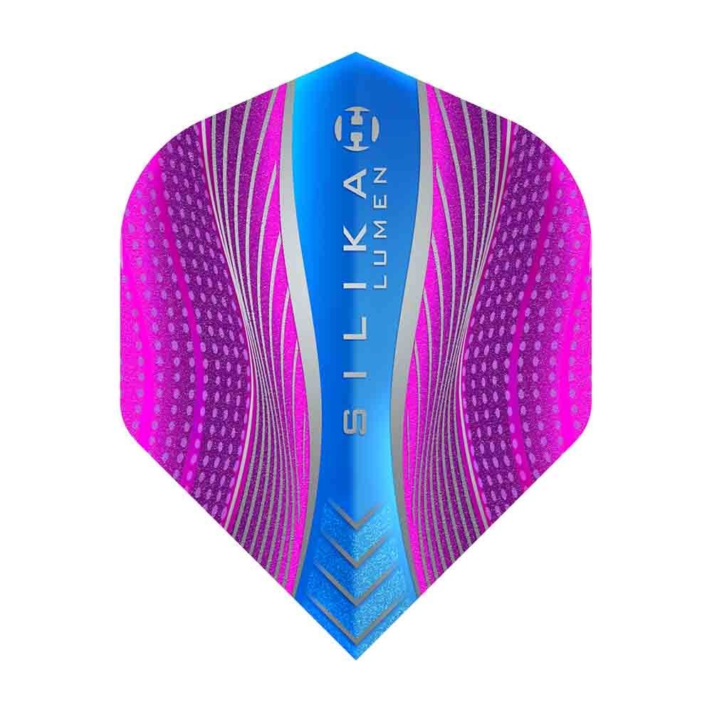 Masquedardos Племена Harrows Darts Силика Лумен N6 Shape 5119 Aqua Pink Fb5119