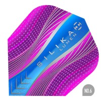 Masquedardos Plumas Harrows Darts Silika Lumen N6 Shape 5119 Aqua Pink Fb5119