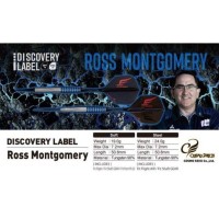 Masquedardos Dardo Cosmo Darts Discovery Label Ross Montgomery 90% 19g