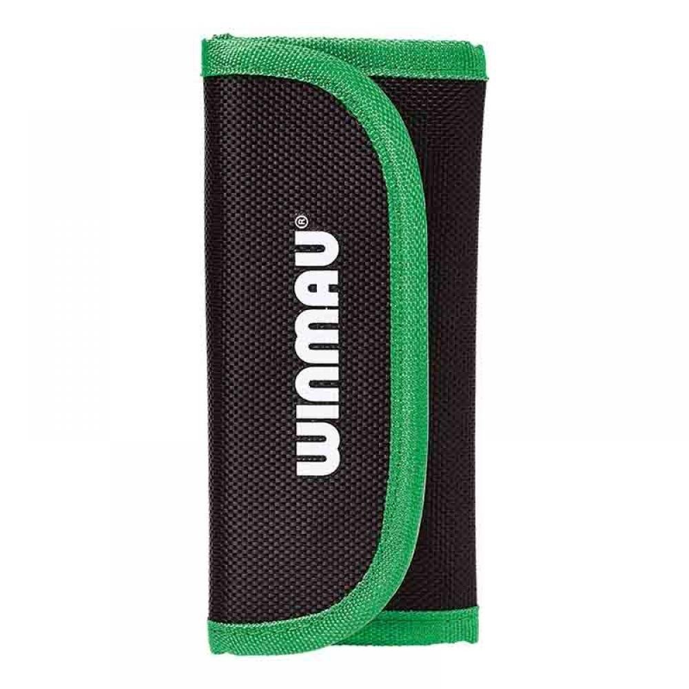 Masquedardos Darts Case Winmau Darts Tri Fold Plus Portafoglio Verde 8314