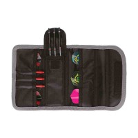 Masquedardos Darts Case Winmau Darts Tri Fold Plus Portafoglio Verde 8314