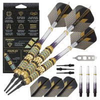 Masquedardos Dardos Viper Darts Wizard Blau/schwarz Laton 18gr 20-4002-18