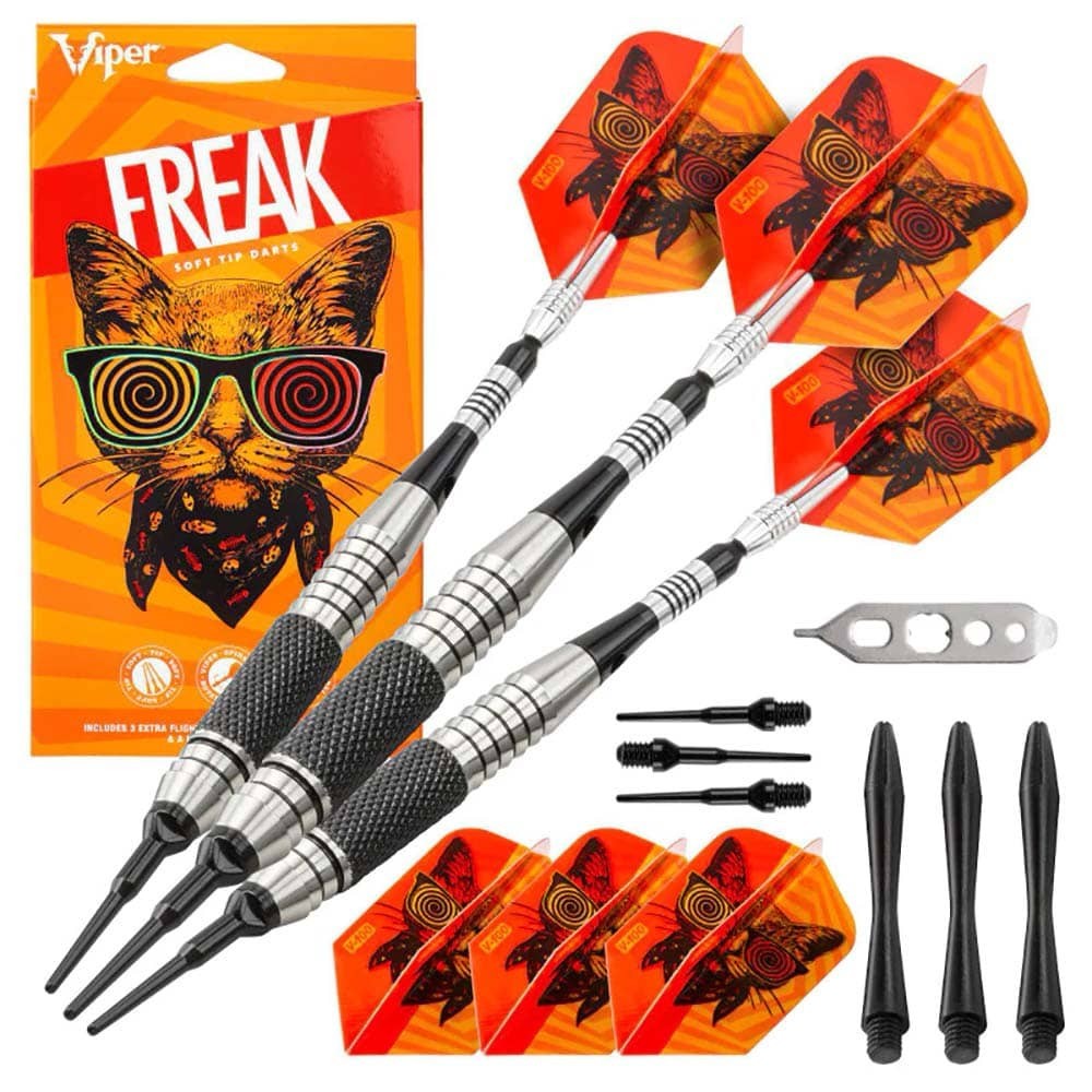 Masquedardos Dardo Viper Il Freak Darts Nickel 18gr 20-1003-18