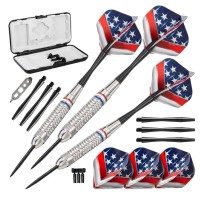 Masquedardos Dart Fat Cat Darts support our troops nickel 23gr 22-2075-23