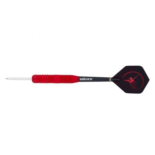 Masquedardos Darts Roșii Cauciucat Unicorn 21gr Alama 8653