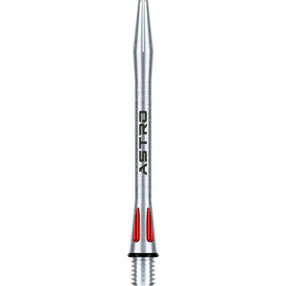 Masquedardos Cañas Winmau Darts Astro Aluminium Red Medium 46mm  7012.202