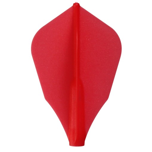 Masquedardos Plumas Fit Flight 6 Unid. W-shape Rojo