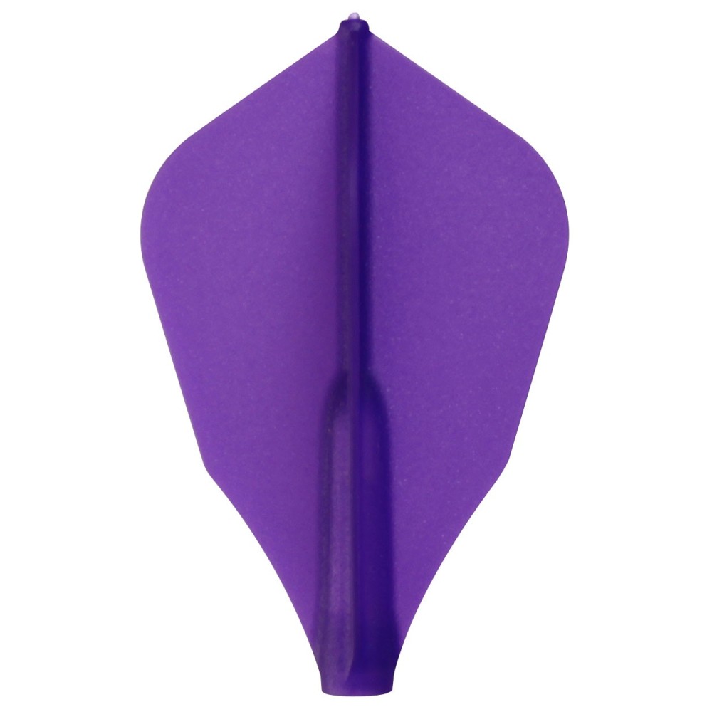 Masquedardos Plumas Fit Flight 6 Unid. W-shape Purpura