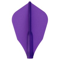 Masquedardos Plumas Fit Flight 6 Unid. W-shape Purpura