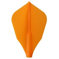 Masquedardos Plumas Fit Flight 6 Unid. W-shape Naranja