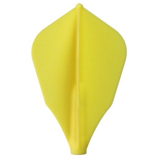 Masquedardos Fit Flight Feathers 6 Units. W-shape Yellow