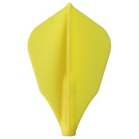 Masquedardos Fit Flight Feathers 6 Units. W-shape Yellow