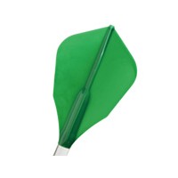 Masquedardos Fit Flight Air Feathers 3 Units. W-shape Green