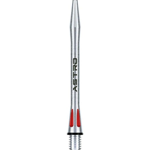 Masquedardos Winmau Darts Astro Aluminium Intermediate Red Shafts 41 mm 7012.402