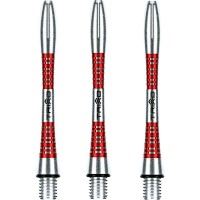 Masquedardos Tyče Winmau Darts Triad hliníkové červené krátké 35mm 7013.102