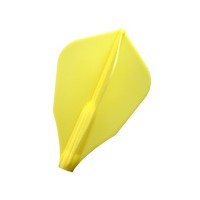 Masquedardos Plumas Fit Flight Air 3 Unid W Shape Amarillo