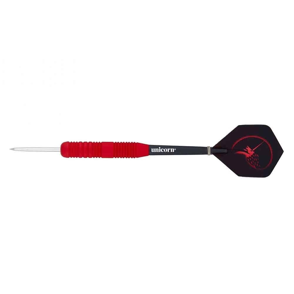 Masquedardos Darts Roșii Cauciucat Unicorn 23gr Alama 8654