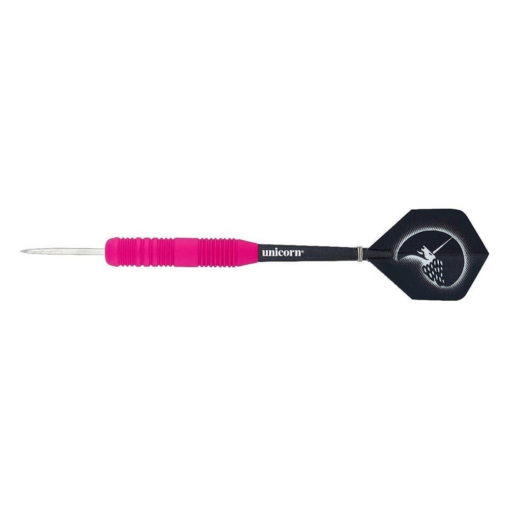 Masquedardos Einhorn gummierte rosa Darts 26gr Messing 8658