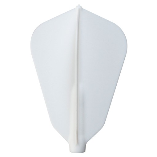 Masquedardos Fit Flight Feathers 6 Units. White Fantail