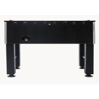 Masquedardos Jogador de futebol de mesa semi profissional preto de plástico com pés separados Pl0538