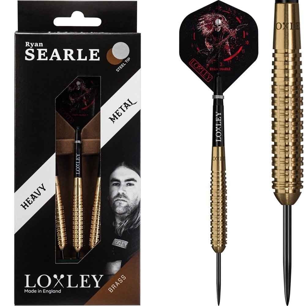 Masquedardos Dardos Loxley Darts Ryan Searle Brass 16g % Punta Acero