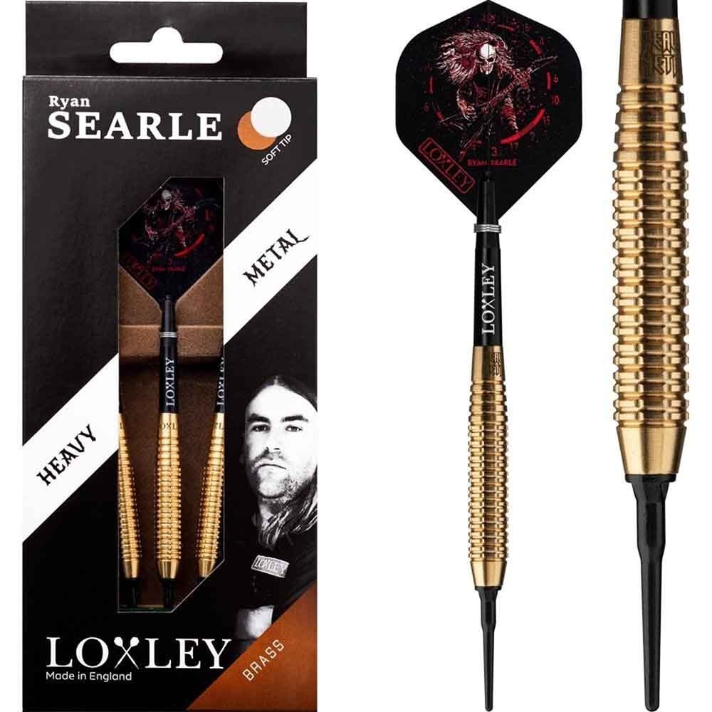 Masquedardos Dardo Loxley Darts Ryan Searle Brass 14g % Punta Plastica