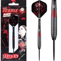 Masquedardos Dardos Loxley Darts Ryan Searle Black 32g 90% Punta de aço