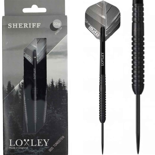 Masquedardos Dardos Loxley Darts Sheriff 22g 90% Punta Acero