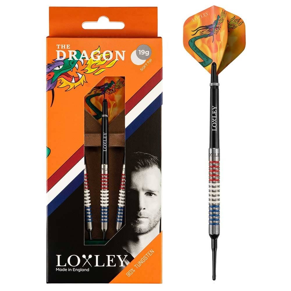 Dardo Loxley Darts Jules Van Dongen 90% 19g Punta Plastica - MORE DURDO