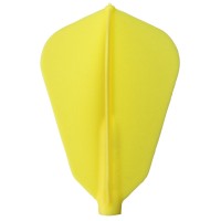 Masquedardos Fit Flight Feathers 6 Units. Yellow Fantail