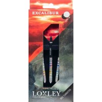 Masquedardos Dardos Loxley Darts Excalibur 22g 90% Punta de aço