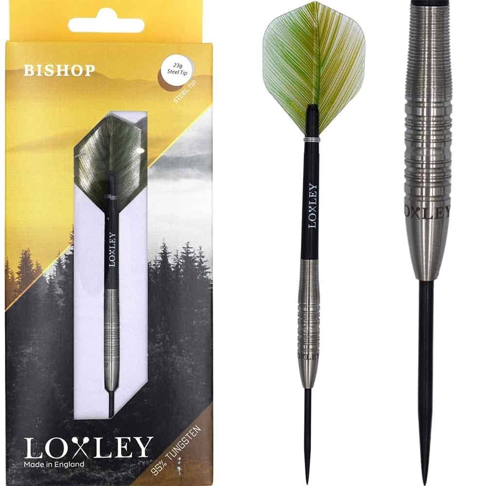 Masquedardos Dardos Loxley Darts Bishop 21g 90% Punta de aço