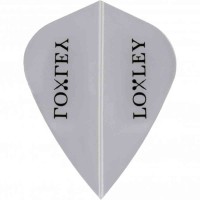 Masquedardos Plumas Loxley  Darts Transparente Logo Kite