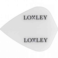 Masquedardos Loxley Darts White Logo Kite Flights