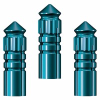 Masquedardos Protecteur Plumes Aluminium Mission F-protect 3 Unités Aqua X2509