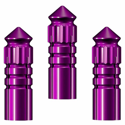 Masquedardos Protector Plumas Aluminio Mission F-protect 3 Unidades Morado X2513