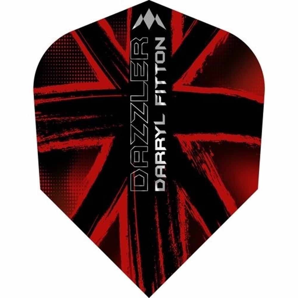 Masquedardos Feathers Mission Darts N6 Shape Darryl Fitton The Dazzler F3932