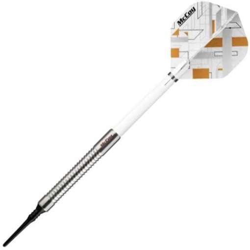 Masquedardos This is McCoy Sabergrip darts. 20 grams Stmc02