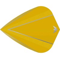 Masquedardos Feathers Mission Darts Feathers Kite Shades Yellow F3034