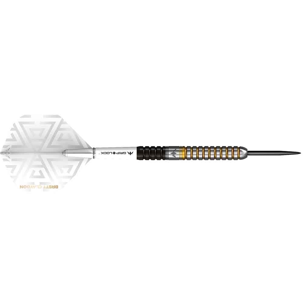 Masquedardos Brett Claydon Darts Mission Black Gold 22g 90% D0861