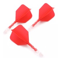 Masquedardos Plumas Cuesoul Rost T19 Talla S 64mm Clear Red Cs-ak572s