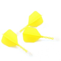 Masquedardos Cuesoul Rost T19 Flights Size L 74mm Clear Yellow Cs-ak577l