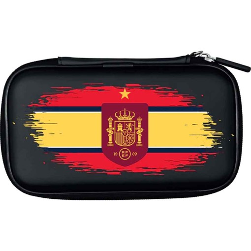 Masquedardos Funda Dardos Spanish Football Team W3 Red Yellow W568