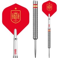 Masquedardos Darts Licență oficială de fotbal Spania Tungsten 24g D1427